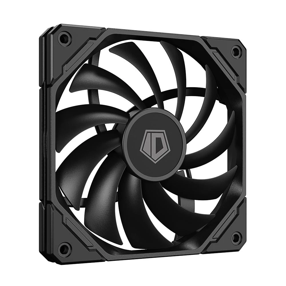 A large main feature product image of EX-DEMO ID-COOLING TF Series Slim 120mm PWM Fan (Black)