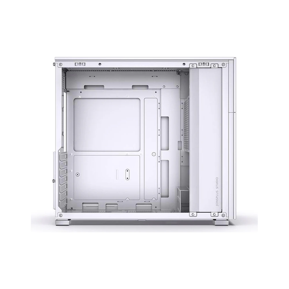 A large main feature product image of EX-DEMO Jonsbo D41 Solid 35.4L Compact ATX Case (White)