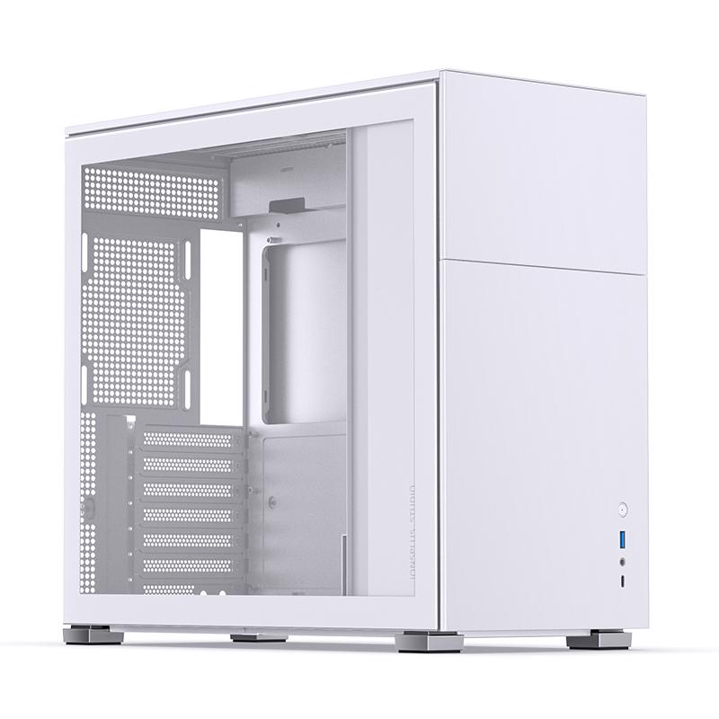 A large main feature product image of EX-DEMO Jonsbo D41 Solid 35.4L Compact ATX Case (White)