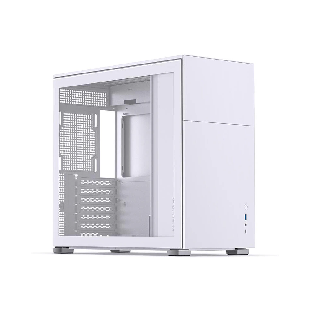 A large main feature product image of EX-DEMO Jonsbo D41 Solid 35.4L Compact ATX Case (White)
