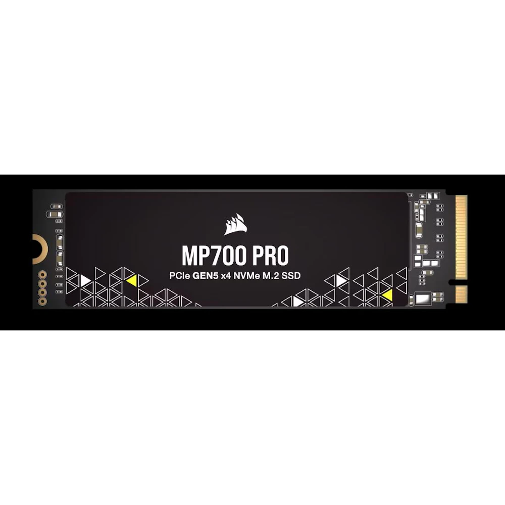 A large main feature product image of EX-DEMO Corsair MP700 PRO PCIe Gen5 NVMe M.2 SSD - 2TB