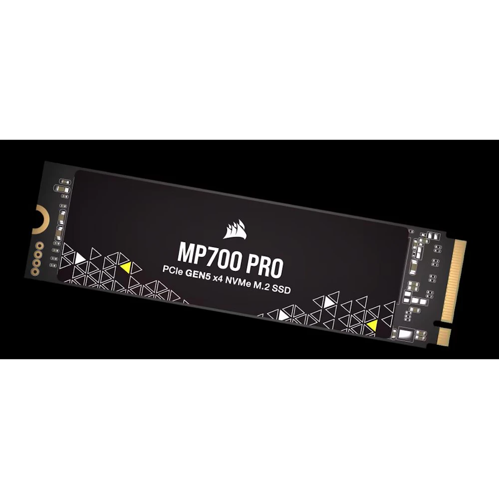 A large main feature product image of EX-DEMO Corsair MP700 PRO PCIe Gen5 NVMe M.2 SSD - 2TB