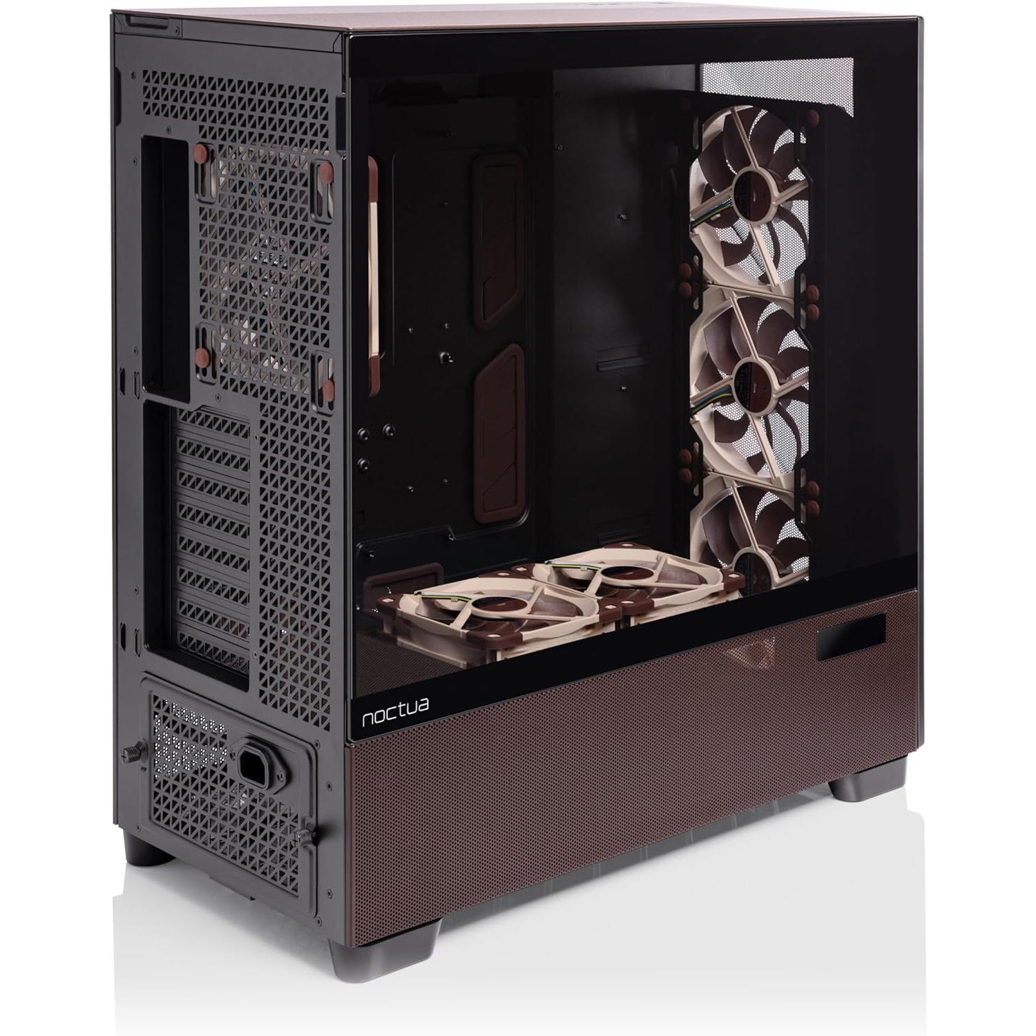 A large main feature product image of Antec Flux Pro Noctua Edition Full Tower Case eATX Case