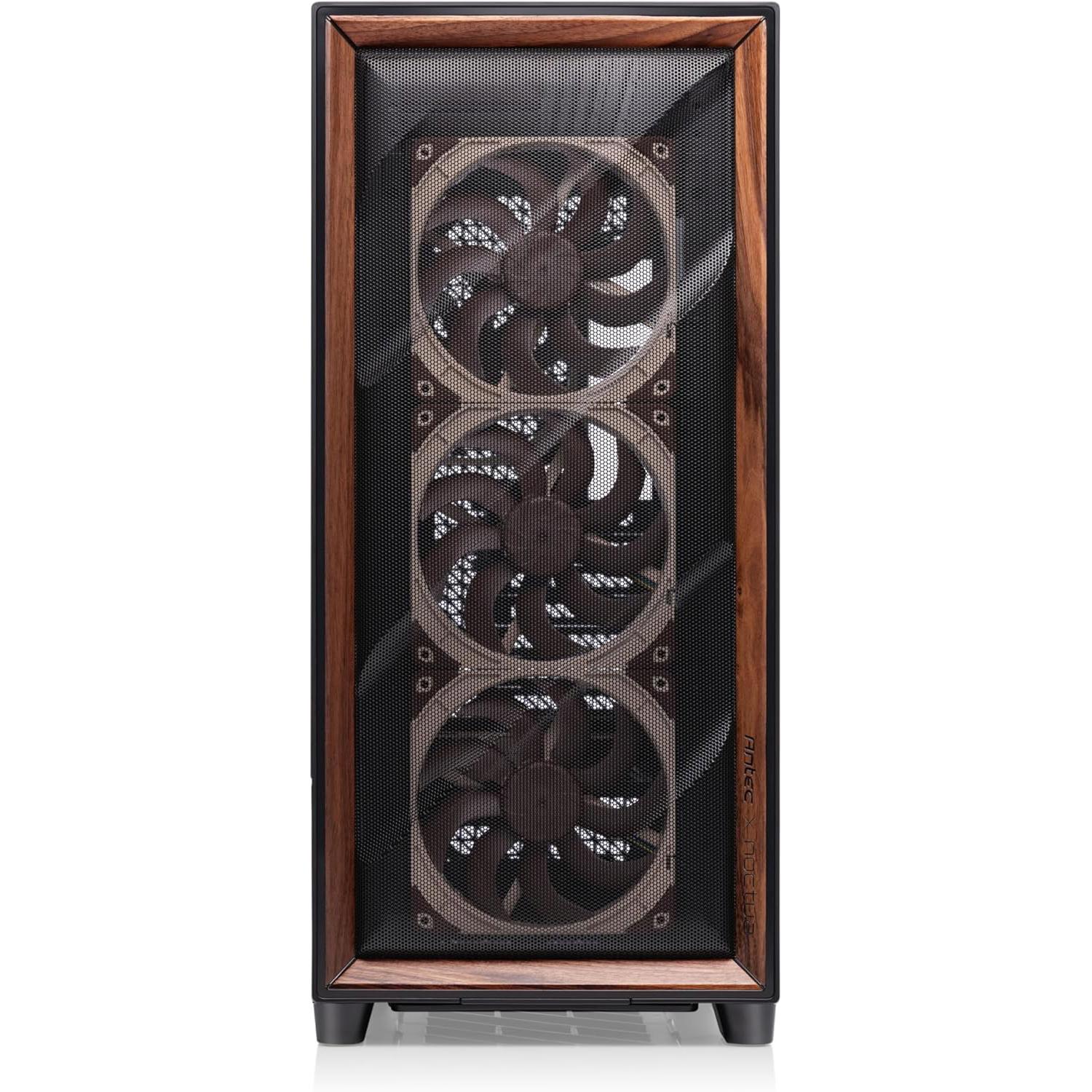 A large main feature product image of Antec Flux Pro Noctua Edition Full Tower Case eATX Case