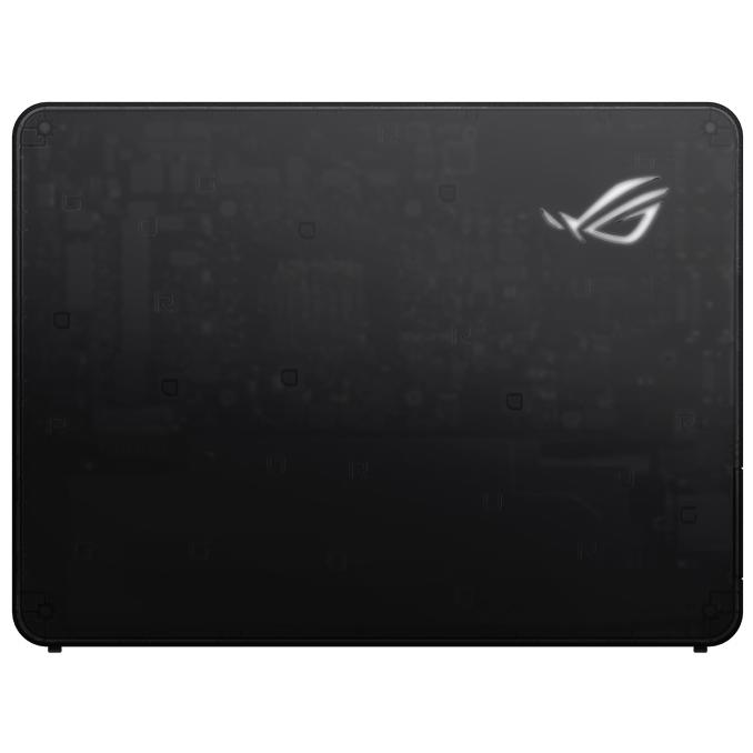 A large main feature product image of EX-DEMO ASUS ROG Flow XG Mobile RTX 5090 External GPU & Dock