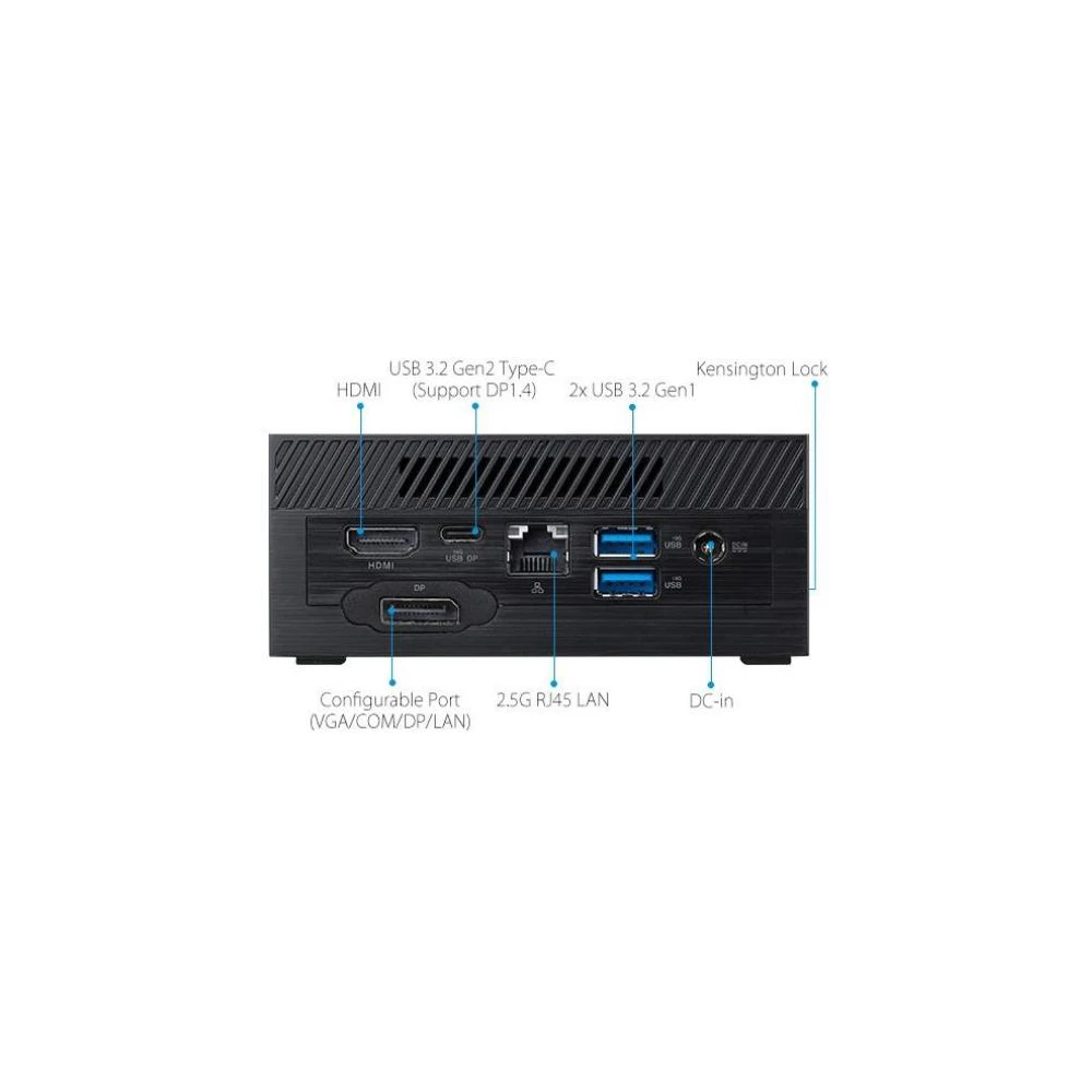 A large main feature product image of PLE Mini PC AMD Ryzen 7 7730U Pro 16GB/1TB Prebuilt Ready To Go