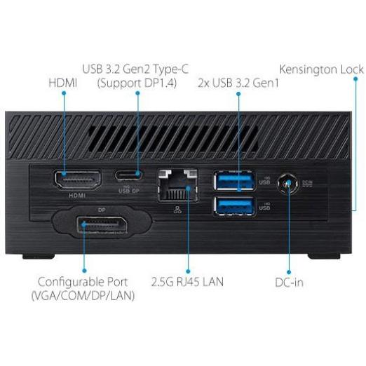 A large main feature product image of PLE Mini PC AMD Ryzen 5 7535H Pro 32GB/1TB Prebuilt Ready To Go