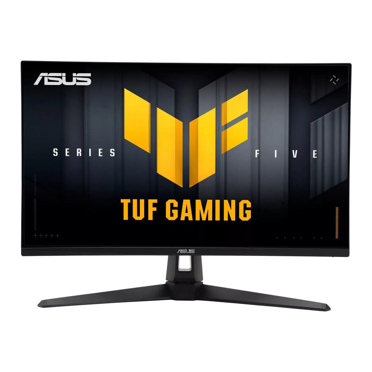 A large main feature product image of EX-DEMO ASUS TUF Gaming VG27AQM5A - 27" 1440p 300Hz Fast IPS Gaming Monitor