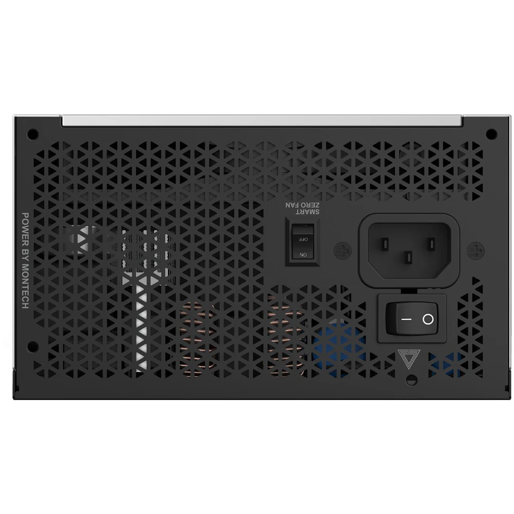A large main feature product image of EX-DEMO Montech CENTURY II 1050W Gold ATX 3.1 PCIe 5.1 Modular PSU