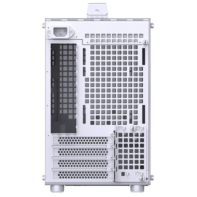 A large main feature product image of EX-DEMO Jonsplus Z20 SFF 20L mATX Case (White)