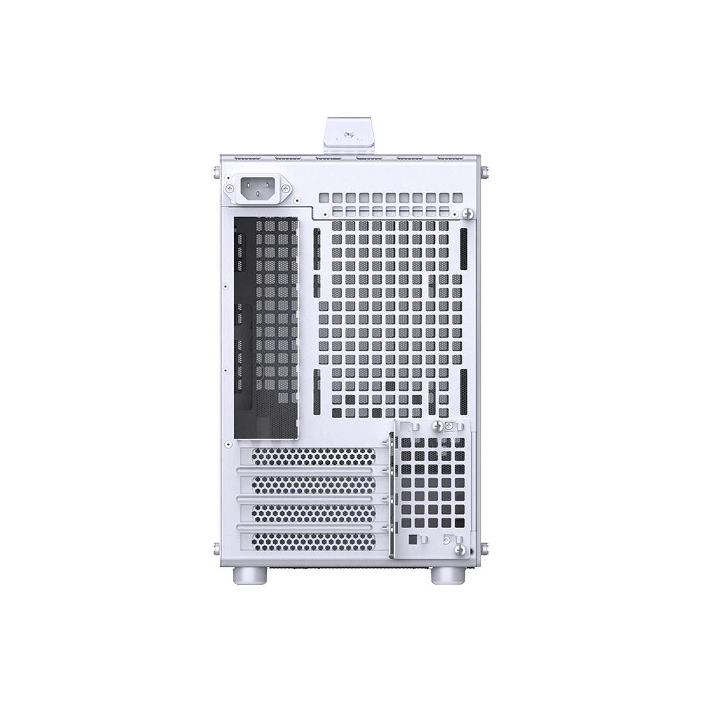 A large main feature product image of EX-DEMO Jonsplus Z20 SFF 20L mATX Case (White)