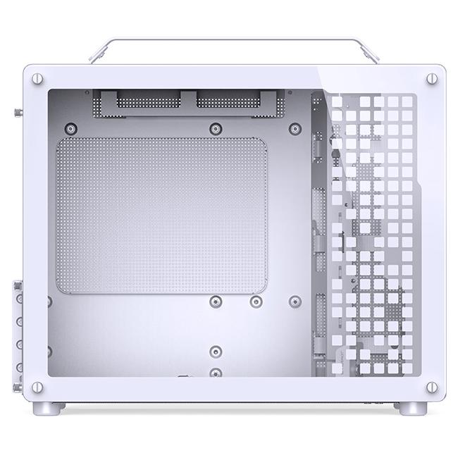 A large main feature product image of EX-DEMO Jonsplus Z20 SFF 20L mATX Case (White)