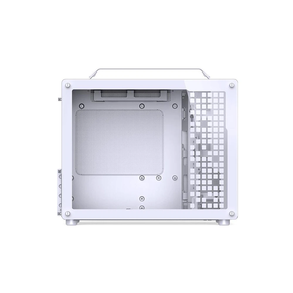 A large main feature product image of EX-DEMO Jonsplus Z20 SFF 20L mATX Case (White)