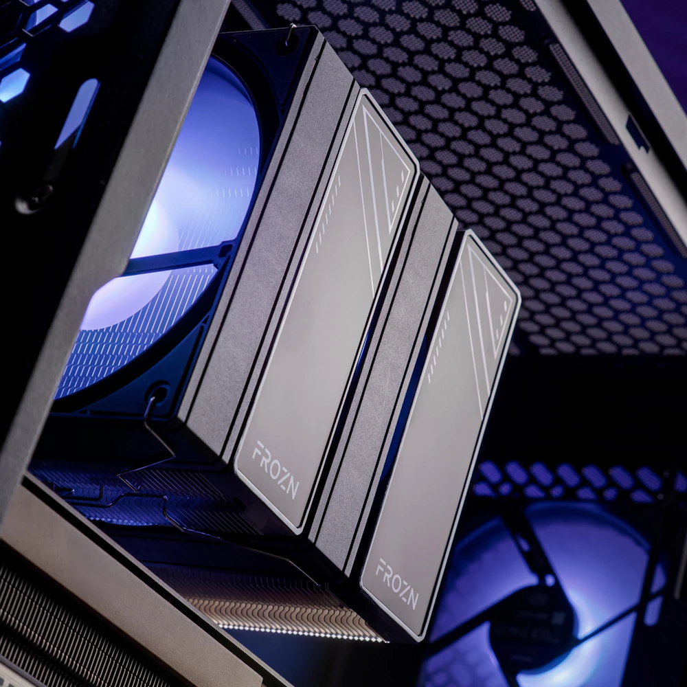 A large main feature product image of EX-DEMO PLE Quantum 5090 Prebuilt Ready To Go Gaming PC