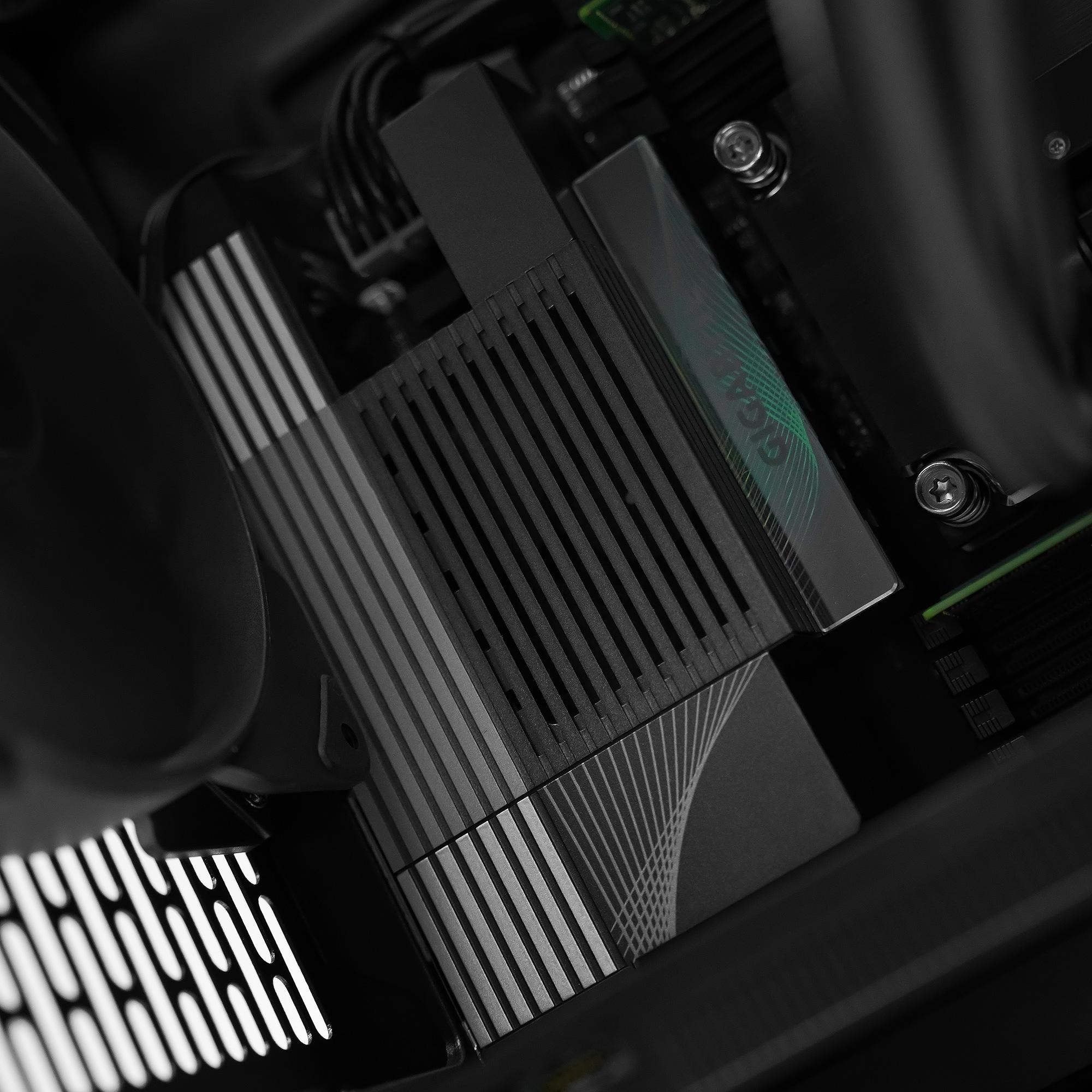 A large main feature product image of PLE Threadripper Dual RTX 4000 Prebuilt Ready To Go Workstation PC