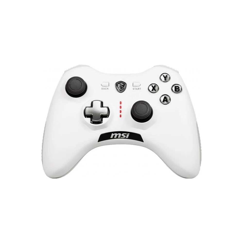A large main feature product image of EX-DEMO MSI Force GC20 V2 Wired Controller White