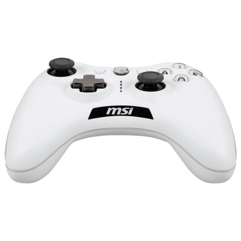 A large main feature product image of EX-DEMO MSI Force GC20 V2 Wired Controller White