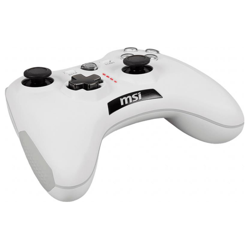 A large main feature product image of EX-DEMO MSI Force GC20 V2 Wired Controller White