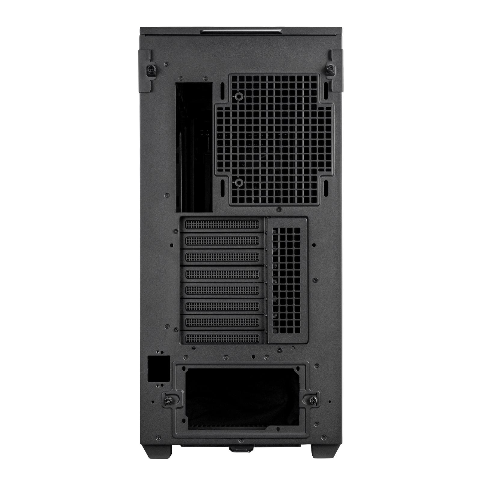A large main feature product image of SilverStone CS383 8-Bay Full Tower NAS Case