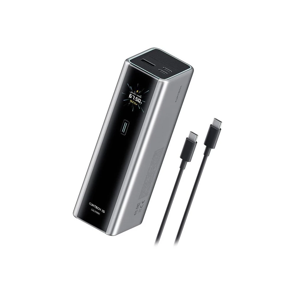 A large main feature product image of Cuktech PB200U Ultra 165W 20000mAh Power Bank