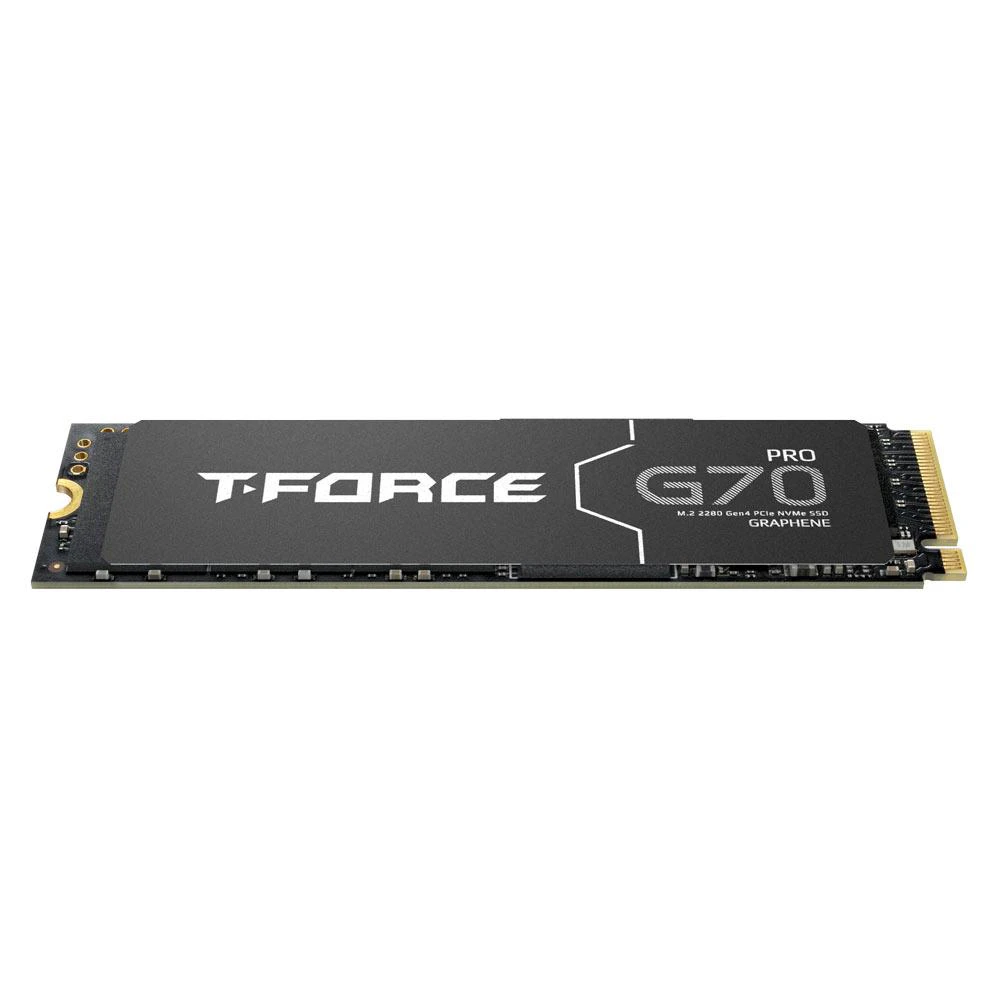 A large main feature product image of Team T-Force G70 Pro PCIe Gen4 NVMe M.2 SSD - 1TB