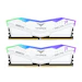 A product image of Team T-Force Delta RGB 32GB Kit (2x16GB) DDR5-6400 C40 - White