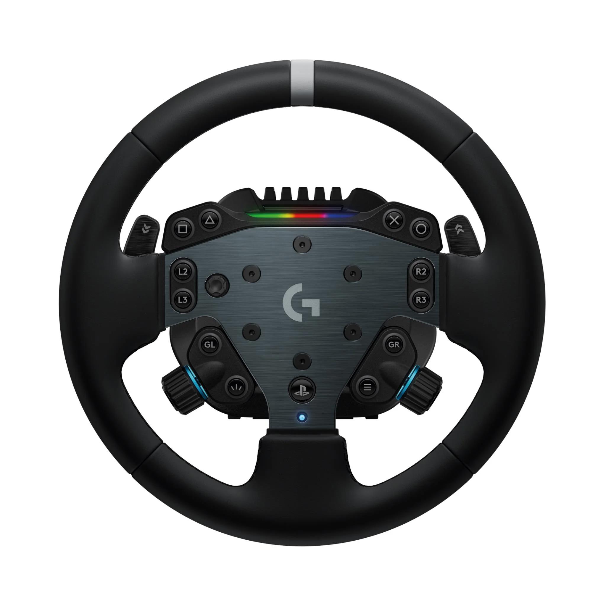 A large main feature product image of Logitech G RS50 System for PlayStation/PC