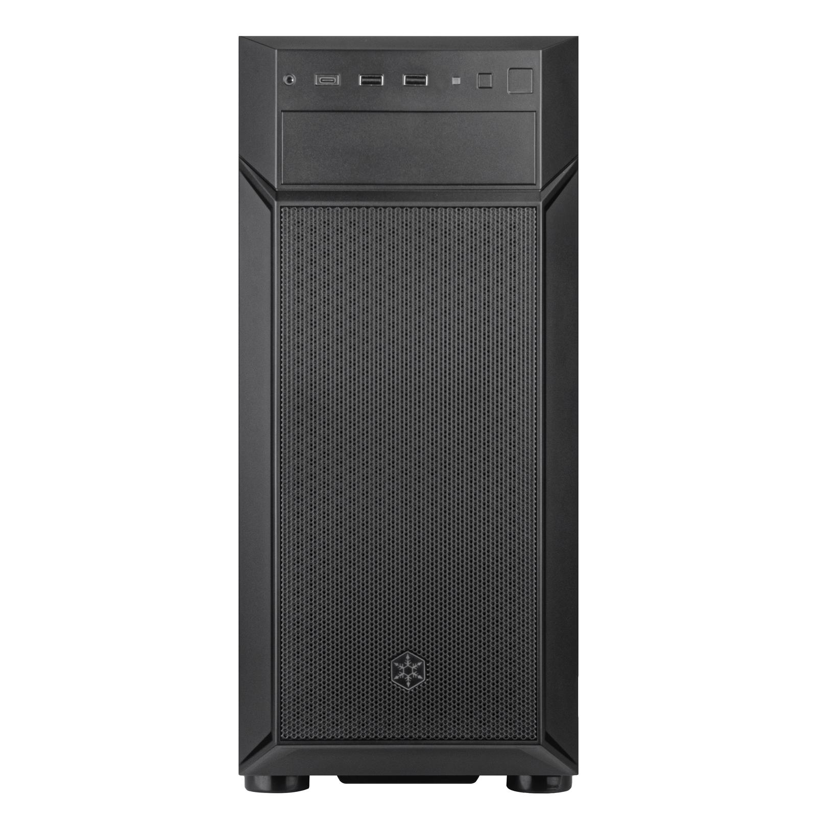 A large main feature product image of SilverStone FARA 513 USB-C Mid Tower Case