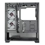 A small tile product image of SilverStone Lucid 05 ARGB Mid Tower Case (Black)