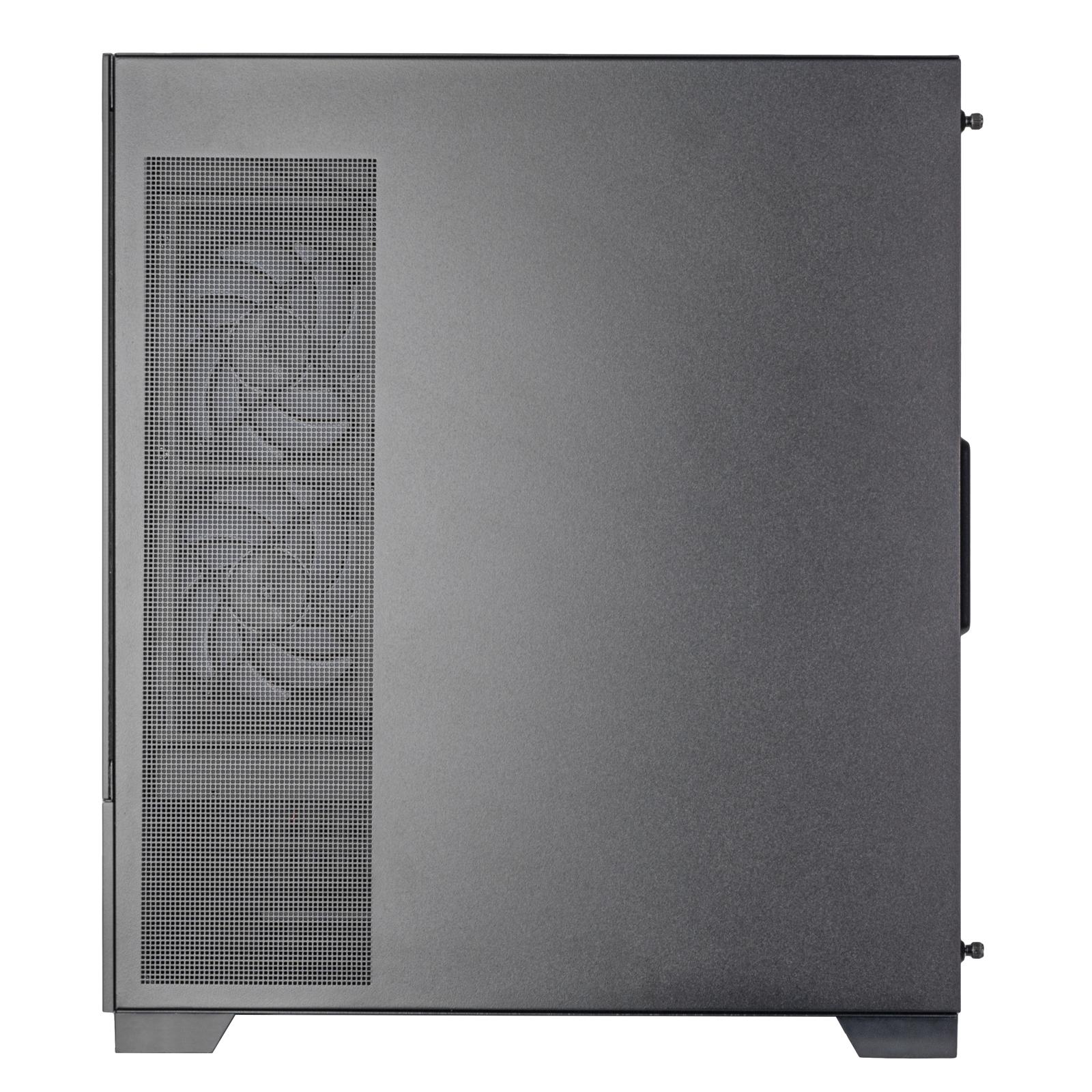 A large main feature product image of SilverStone Lucid 05 ARGB Mid Tower Case (Black)