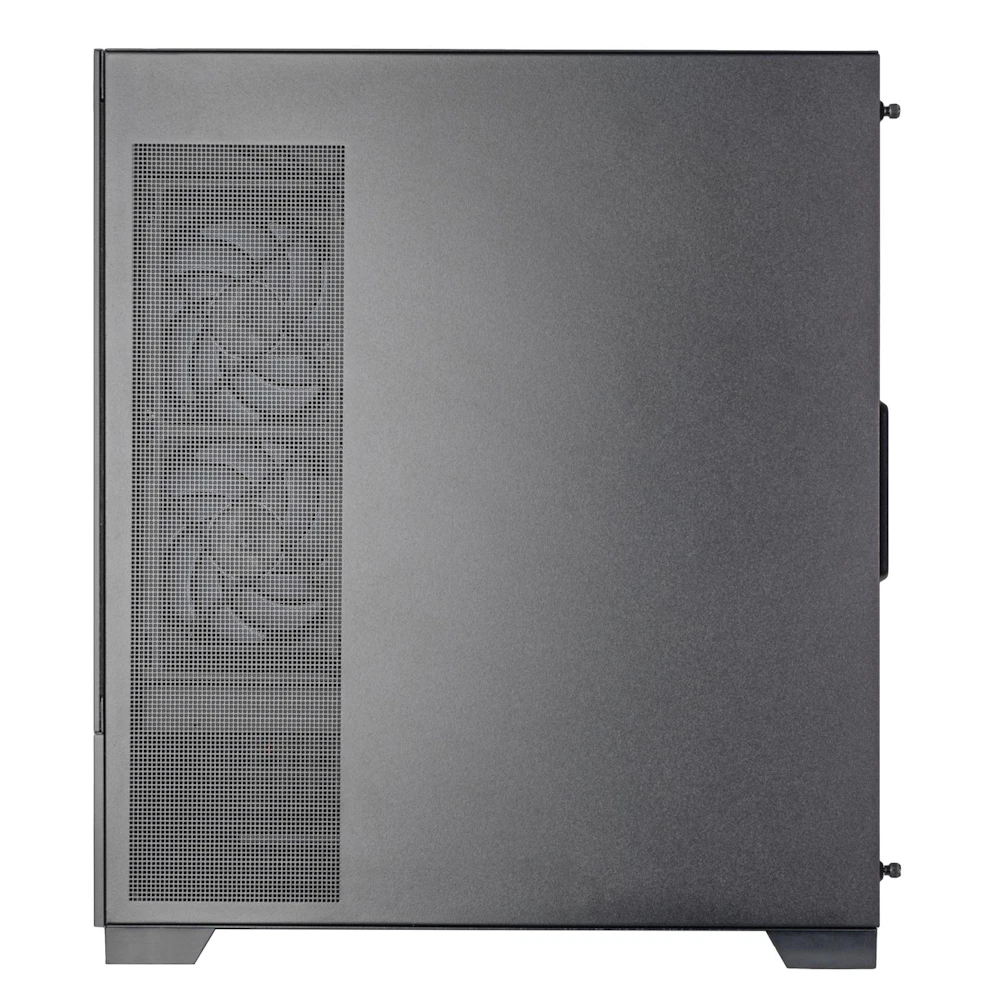 A large main feature product image of SilverStone Lucid 05 ARGB Mid Tower Case (Black)