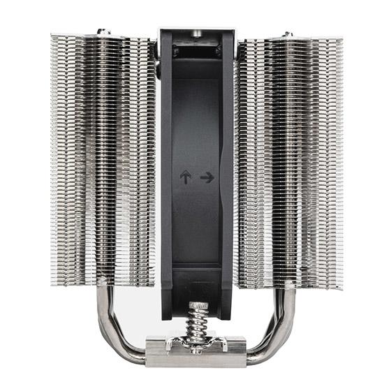 A large main feature product image of SilverStone XED120S 4U High-Performance CPU Cooler for Mainstream Sockets
