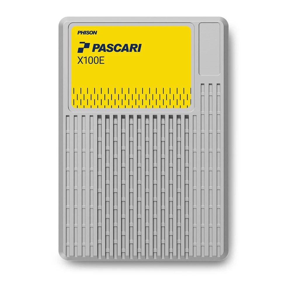 Phison Pascari X100E Single Port Non-Opal PCIe Gen4 NVMe U.2 SSD - 6.4TB
