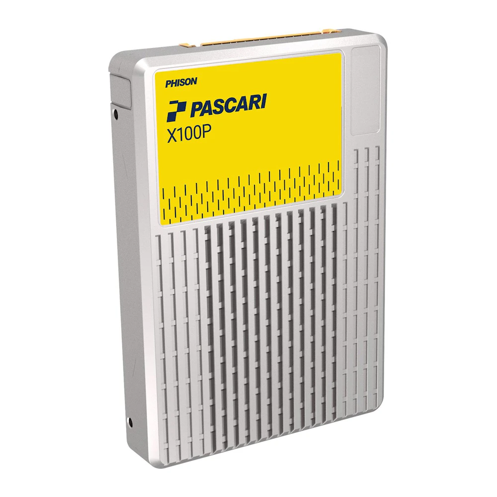 A large main feature product image of Phison Pascari X100P Single Port Non-Opal PCIe Gen4 NVMe U.2 SSD - 1.9TB