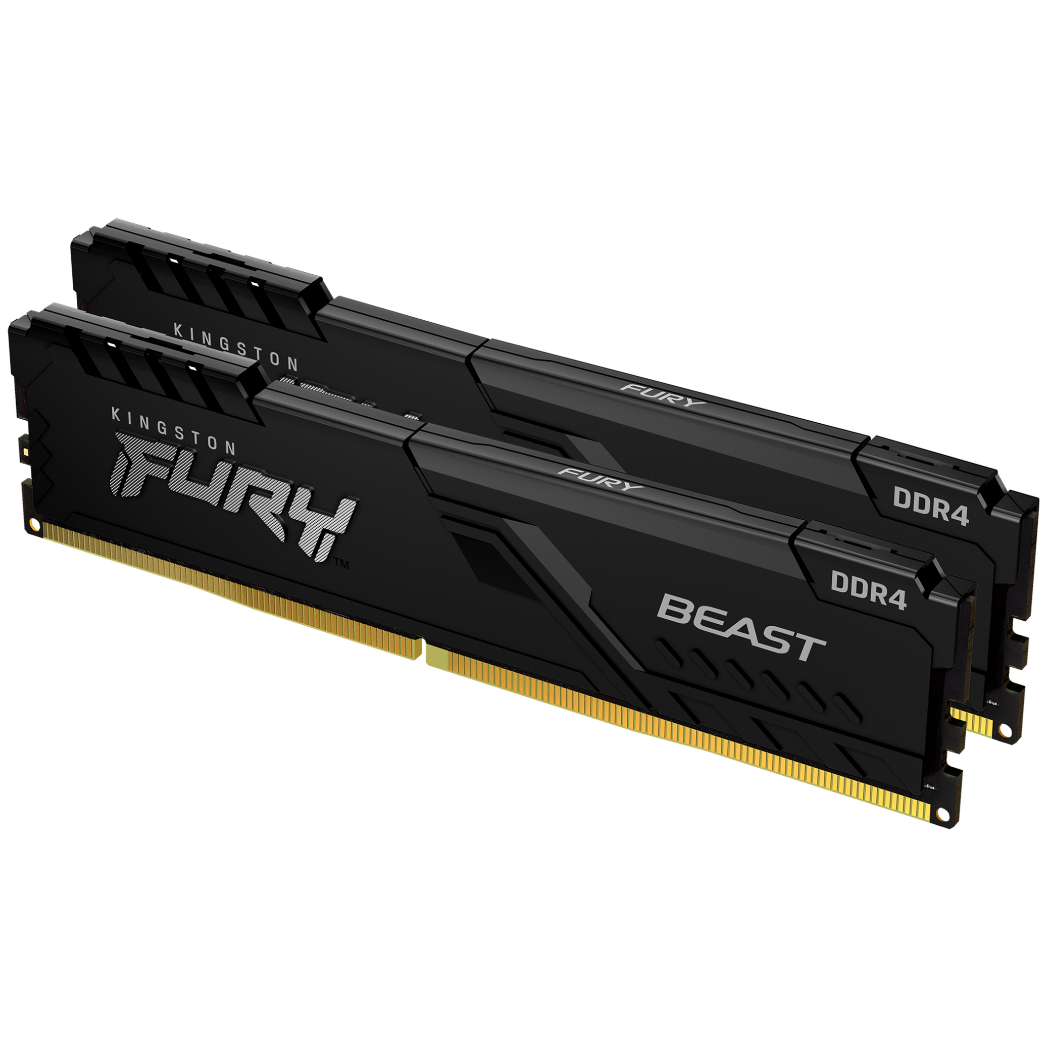 A large main feature product image of EX-DEMO Kingston FURY Beast 16GB Kit (2x8GB) DDR4-3200 C16