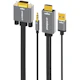 A small tile product image of EX-DEMO mbeat Tough Link HDMI to VGA Cable with USB Power & 3.5mm Audio - 1.8m