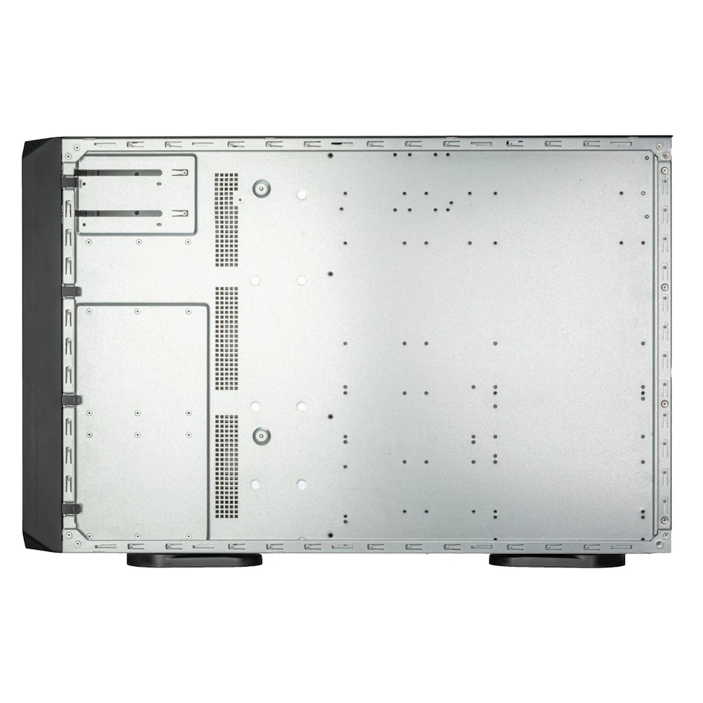 A large main feature product image of SilverStone WS380 High-Expandability Professional Workstation Full Tower Case