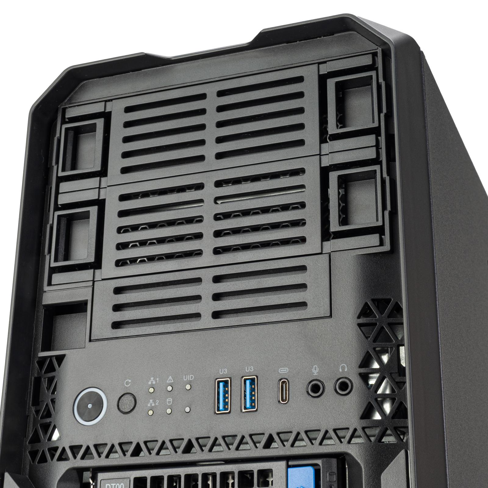 A large main feature product image of SilverStone WS380 High-Expandability Professional Workstation Full Tower Case