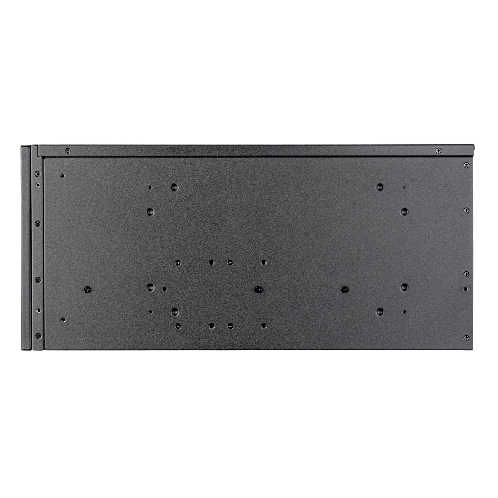 A large main feature product image of SilverStone RM53-502 5U Rackmount Server Chassis w/ Dual 5.25" Bays