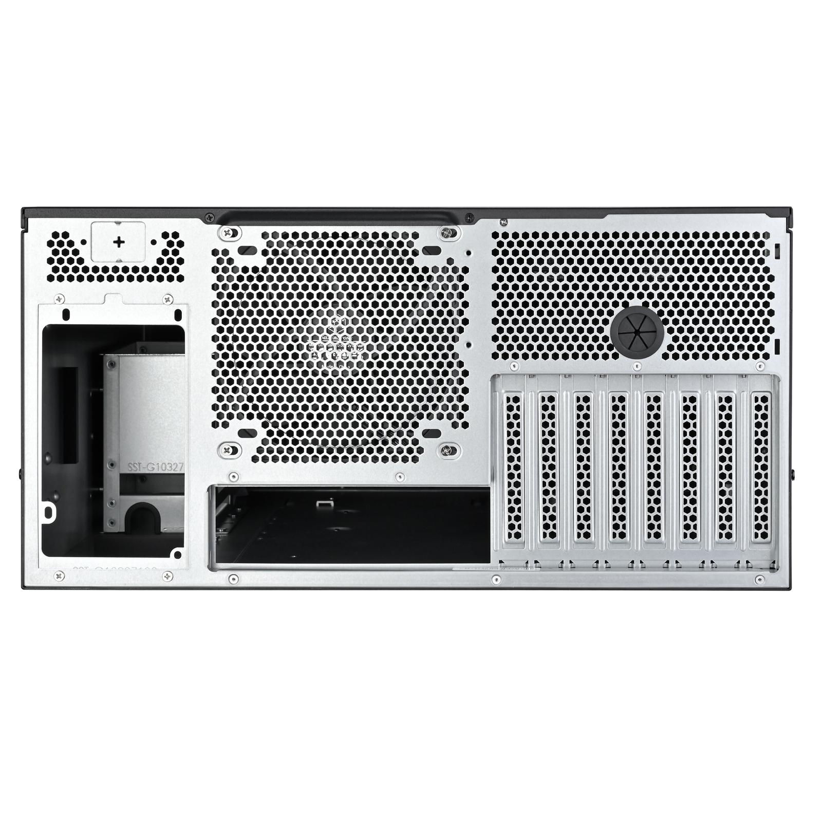 A large main feature product image of SilverStone RM53-502 5U Rackmount Server Chassis w/ Dual 5.25" Bays
