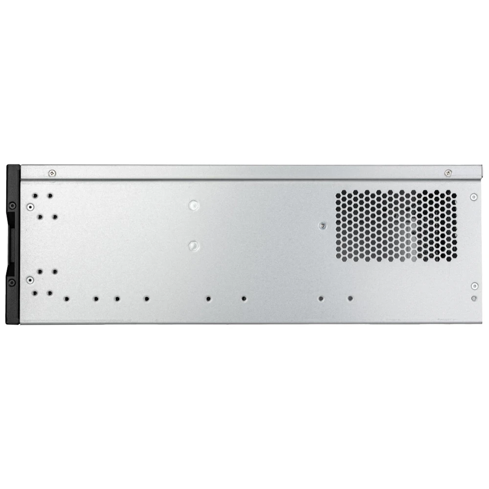 A large main feature product image of SilverStone RM31-MINI 3U Rackmount Server Chassis