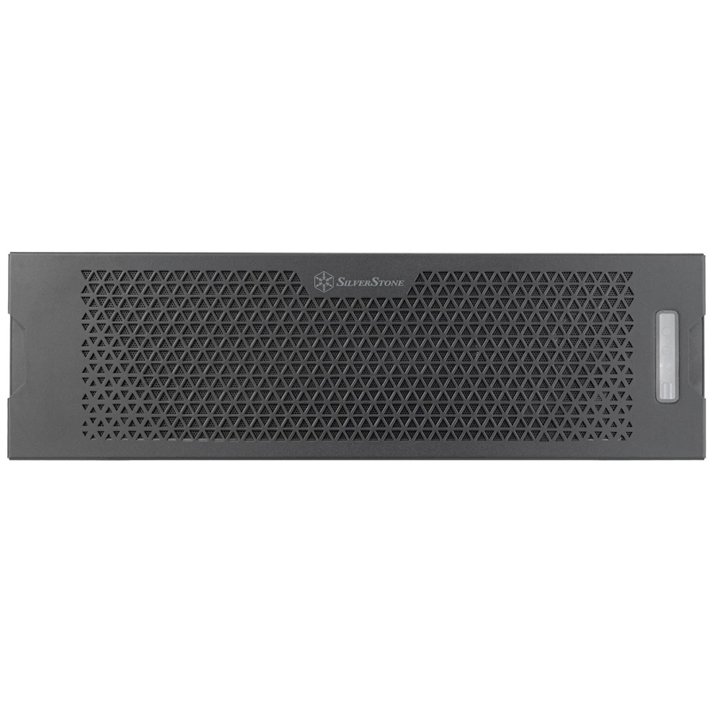 A large main feature product image of SilverStone RM31-MINI 3U Rackmount Server Chassis