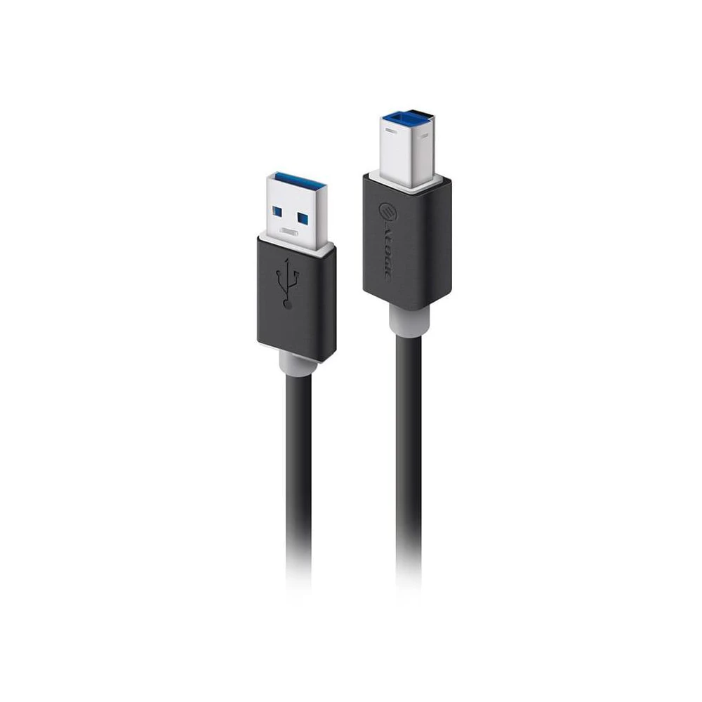 A large main feature product image of EX-DEMO ALOGIC USB 3.0 Type-A to Type-B M-M 2m Cable