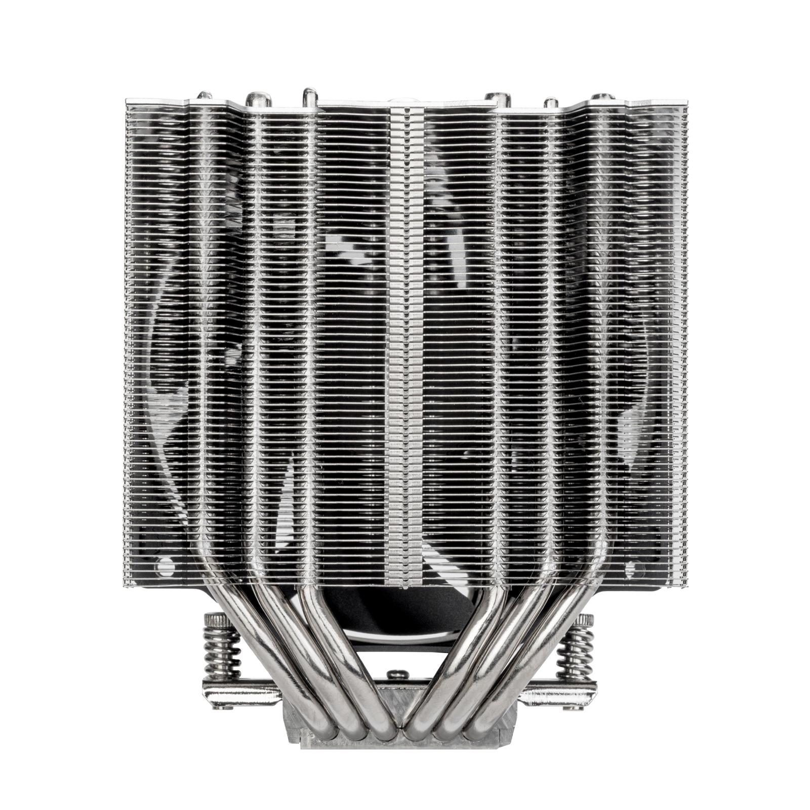 A large main feature product image of SilverStone XED120S 4U High-Performance CPU Cooler for Mainstream Sockets