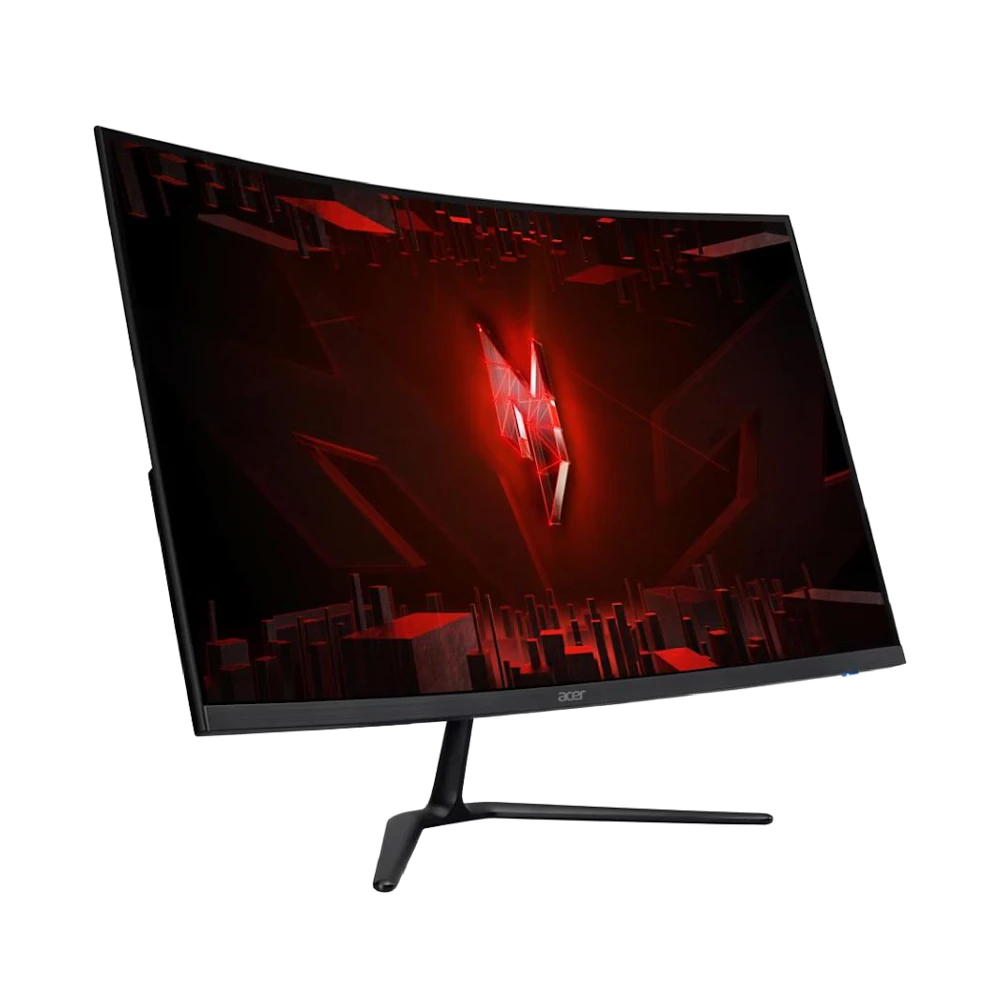 A large main feature product image of Acer Nitro ED320Q W0 - 32" Curved 1080p 240Hz VA Gaming Monitor