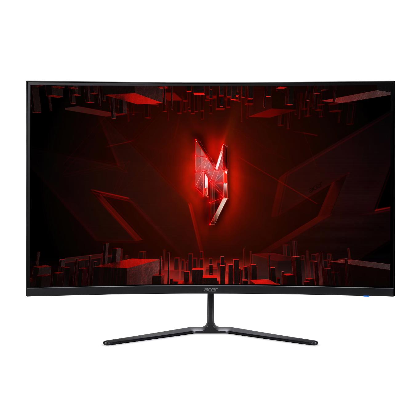 A large main feature product image of Acer Nitro ED320Q W0 - 32" Curved 1080p 240Hz VA Gaming Monitor