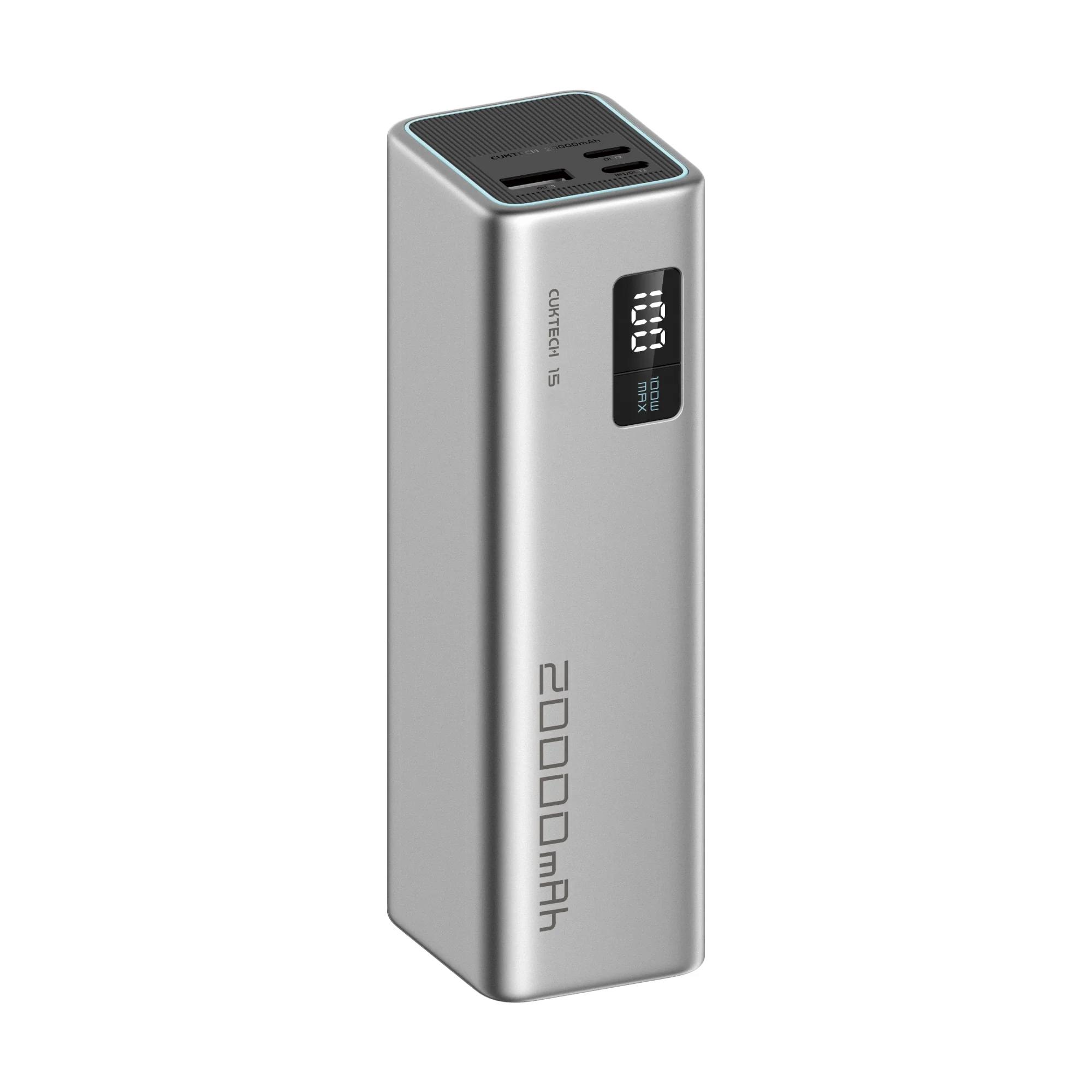 A large main feature product image of Cuktech PB200 SE 85W 20000mAh Power Bank