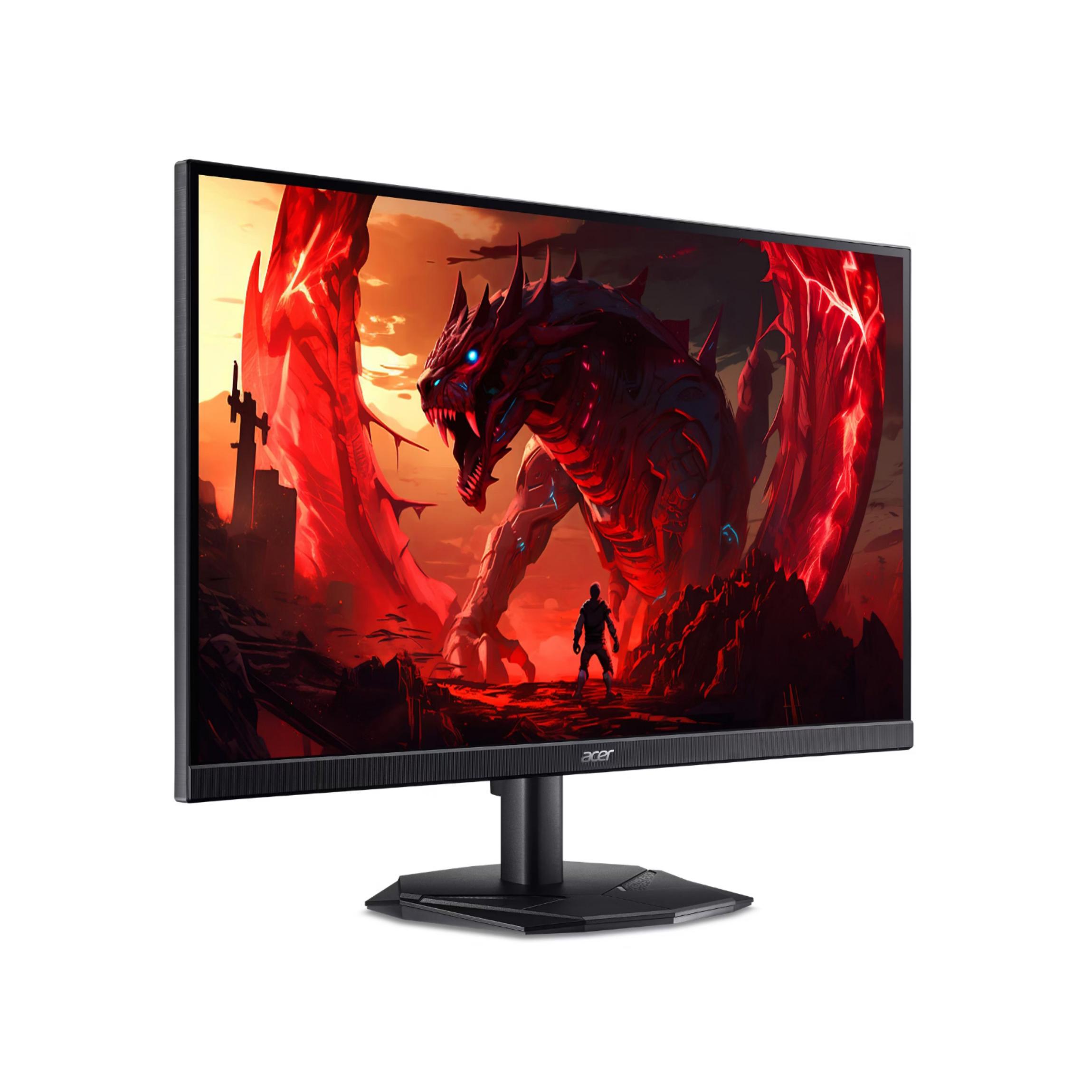 A large main feature product image of EX-DEMO Acer Nitro KG241YX1 - 23.8" 1080p 200Hz IPS Gaming Monitor
