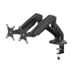 A small tile product image of SilverStone ARM26 Dual Monitor Arm (Black)