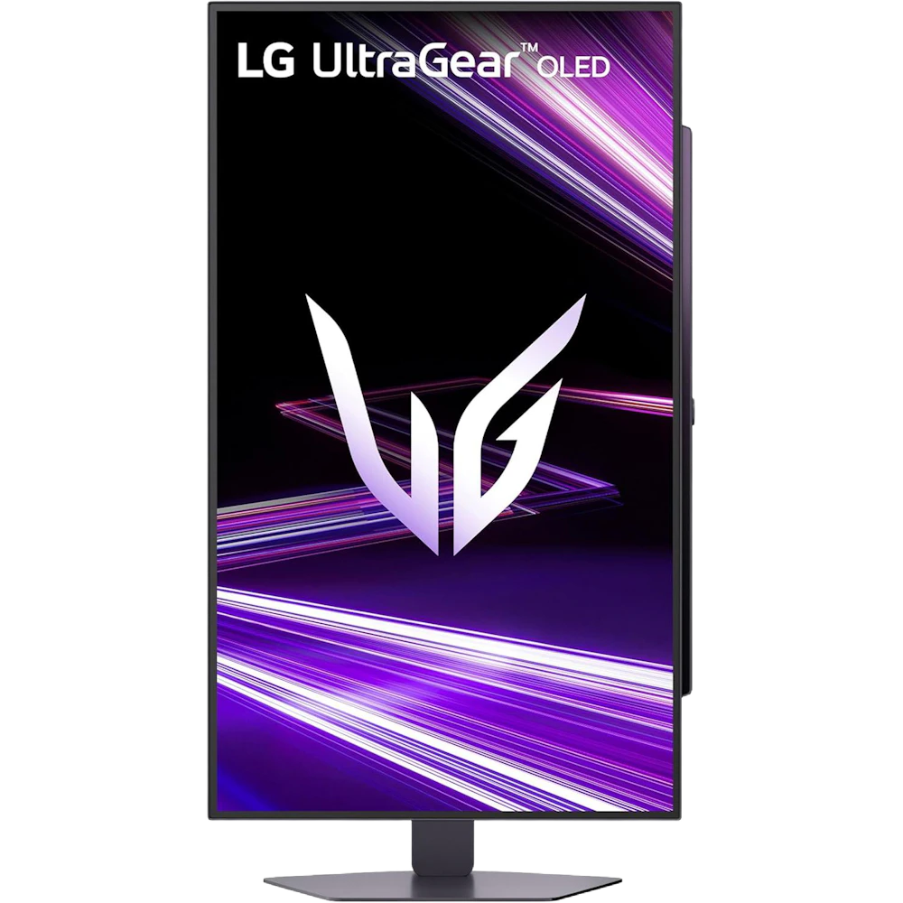 A large main feature product image of LG UltraGear GX7 OLED 27GX704A-B - 27" 1440p 240Hz 0.03ms Gaming Monitor